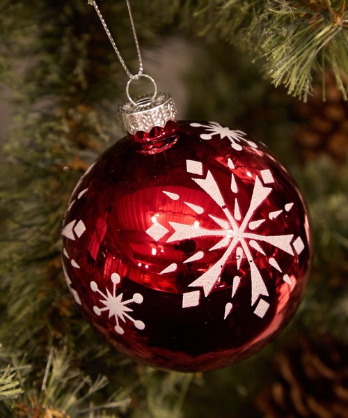 niko and...(ニコアンド)の「【2025Xmas】ガラスボールオーナメント/直径8㎝ 1(インテリア雑貨・レディース・レモンイエロー/マジェンタ/ワイン/その他6/クリアブルー/スカイブルー/クリアイエロー/ライトイエロー/ローズ/その他7/その他4/その他2/マルーン/その他5/その他1/イエロー系その他/クリアレッド/ホワイト/チェリーレッド/バーガンディー/レッド/エンジ/その他3・0)」の14枚目の写真