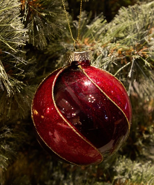 niko and...(ニコアンド)の「【2025Xmas】ガラスボールオーナメント/直径8㎝ 1(インテリア雑貨・レディース・レモンイエロー/マジェンタ/ワイン/その他6/クリアブルー/スカイブルー/クリアイエロー/ライトイエロー/ローズ/その他7/その他4/その他2/マルーン/その他5/その他1/イエロー系その他/クリアレッド/ホワイト/チェリーレッド/バーガンディー/レッド/エンジ/その他3・0)」の10枚目の写真