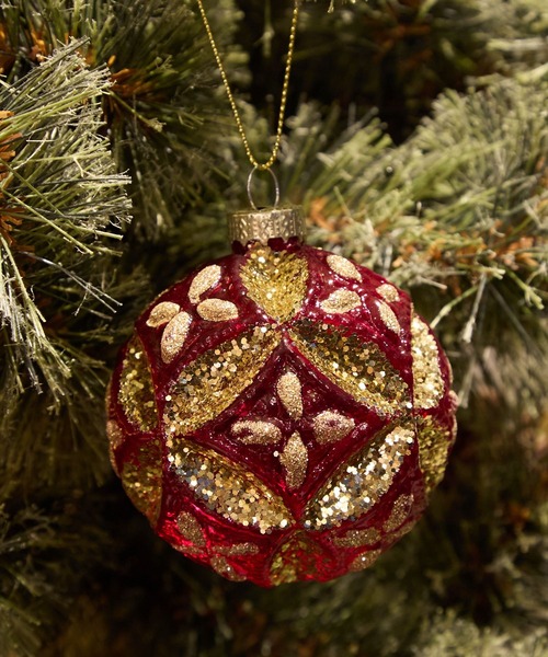 niko and...(ニコアンド)の「【2025Xmas】ガラスボールオーナメント/直径8㎝ 1(インテリア雑貨・レディース・レモンイエロー/マジェンタ/ワイン/その他6/クリアブルー/スカイブルー/クリアイエロー/ライトイエロー/ローズ/その他7/その他4/その他2/マルーン/その他5/その他1/イエロー系その他/クリアレッド/ホワイト/チェリーレッド/バーガンディー/レッド/エンジ/その他3・0)」の11枚目の写真