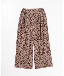 THOUSAND MILE（サウザンドマイル）の「[L's]LONG WIDE PANTS NY/PU PRINT/ロングワイドパンツ プリント（その他パンツ）」