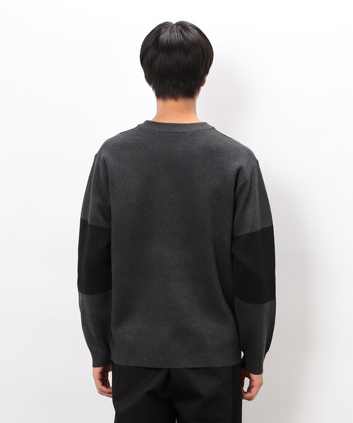COMME CA ISM（コムサイズム）の「チェック柄ジャガード クルーネックニット（ニット/セーター・メンズ・ミント/ベージュ/チャコール・LARGE/MEDIUM）」の14枚目の写真