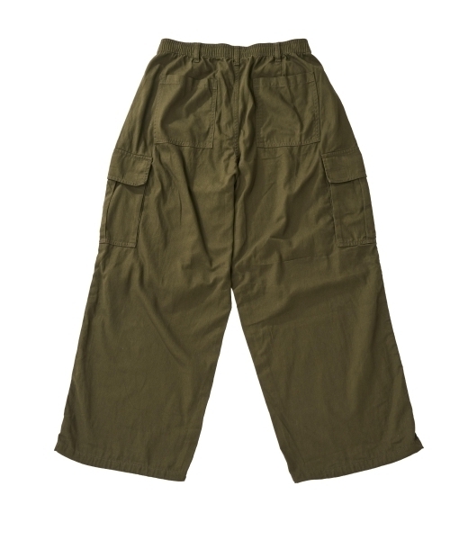 GLAZOS(グラソス)の「コットンツイル・ワイドカーゴパンツ(その他パンツ・キッズ・ダークブルー/ブラック/カーキ・150cm/160cm/180cm/170cm)」の4枚目の写真