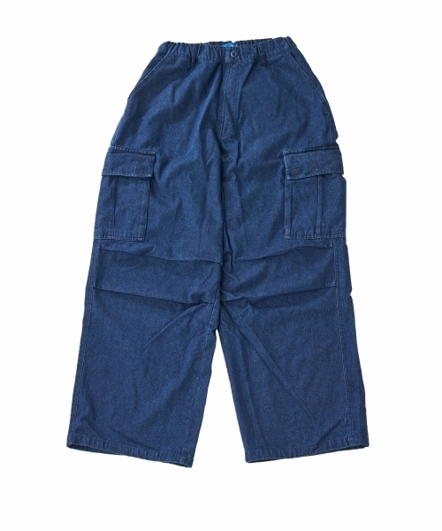 GLAZOS(グラソス)の「コットンツイル・ワイドカーゴパンツ(その他パンツ・キッズ・ダークブルー/ブラック/カーキ・150cm/160cm/180cm/170cm)」の12枚目の写真