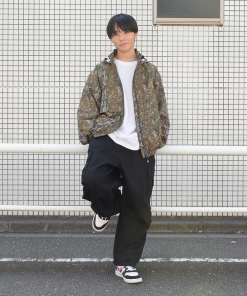 GLAZOS(グラソス)の「コットンツイル・ワイドカーゴパンツ(その他パンツ・キッズ・ダークブルー/ブラック/カーキ・150cm/160cm/180cm/170cm)」の20枚目の写真