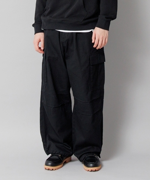 GLAZOS(グラソス)の「コットンツイル・ワイドカーゴパンツ(その他パンツ・キッズ・ダークブルー/ブラック/カーキ・150cm/160cm/180cm/170cm)」の21枚目の写真