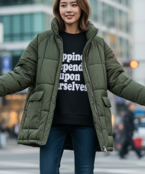 RUSTY(ラスティ)の「【RUSTY/ラスティー】レディーススウェットフリーストレーナー(スウェット・レディース・グレー/ブラック/グリーン・MEDIUM/LARGE)」の2枚目の写真