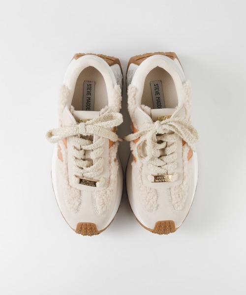 スエードファー厚底スニーカー/S.MADDEN SUPERCAMPO-F（スニーカー