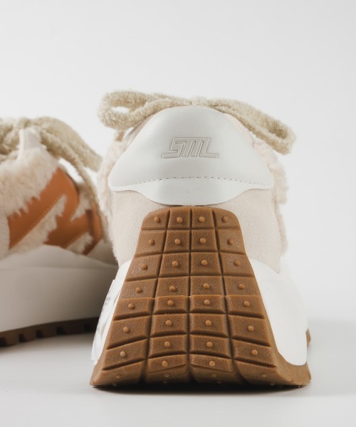 スエードファー厚底スニーカー/S.MADDEN SUPERCAMPO-F（スニーカー