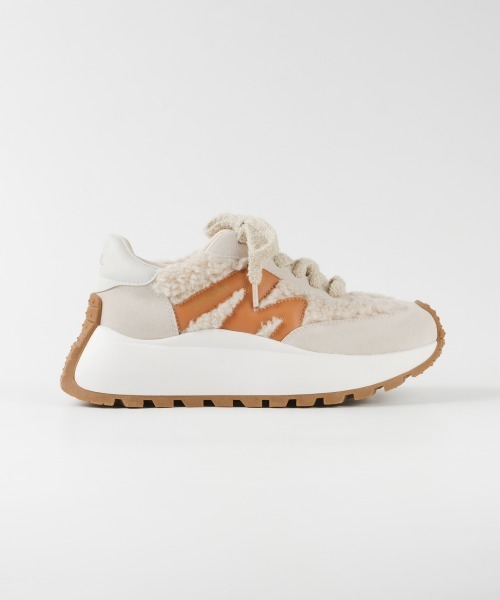 STEVE MADDEN(スティーブマデン)の「【先着でクマチャームノベルティ付き】スエードファー厚底スニーカー/S.MADDEN SUPERCAMPO-F(スニーカー・レディース・ベージュ系その他/アイボリー・22.5cm/23.0cm/23.5cm/23.5-24/24.0cm/24.5cm)」の6枚目の写真