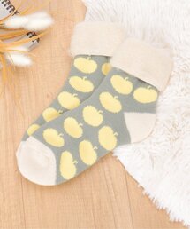 LBC（エルビーシー）の「裏起毛 ソックスアップル（ソックス/靴下・レディース）」