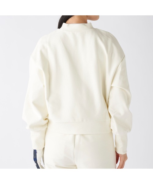 FILA GOLF（フィラゴルフ ）の「FILA GOLF フィラゴルフ ゴルフウェア ワンポイント ロゴ 保温 裏起毛 ストレッチ ハイネック プルオーバー トレーナー（その他トップス・レディース・グレー/オフホワイト/ブラック・M/LL/L）」の11枚目の写真