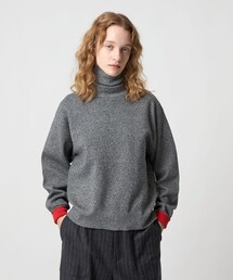 6（ロク）の「＜6(ROKU)＞DYE KNIT PULLOVER/ニット（ニット/セーター