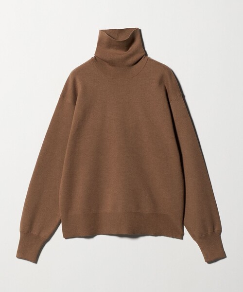 よ*)様 roku 6 ロク　 コットンウール ミラノリブ タートルネック ニッ 6(ROKU)＞コットンウール ミラノリブ タートルネック ニット（ニット