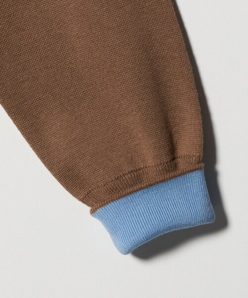 セール】＜6(ROKU)＞コットンウール ミラノリブ タートルネック ニット