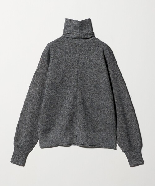 6(ROKU)＞コットンウール ミラノリブ タートルネック ニット（ニット