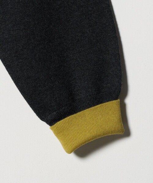 6(ROKU)＞コットンウール ミラノリブ タートルネック ニット（ニット