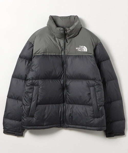 THE NORTH FACE(ザノースフェイス)の「THE NORTH FACE/ザ・ノース・フェイス Nuptse Jacket / ND92555 / ヌプシジャケット(ダウンジャケット/コート・メンズ・グレー/ブラック・MEDIUM/LARGE/X-LARGE/XX-LARGE)」の1枚目の写真