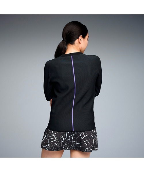 PUMA（プーマ）の「PUMA プーマ ウィメンズ ゴルフ クルーネック セーター（スウェット・レディース・ブラック・MEDIUM/LARGE/SMALL/X-LARGE）」の2枚目の写真