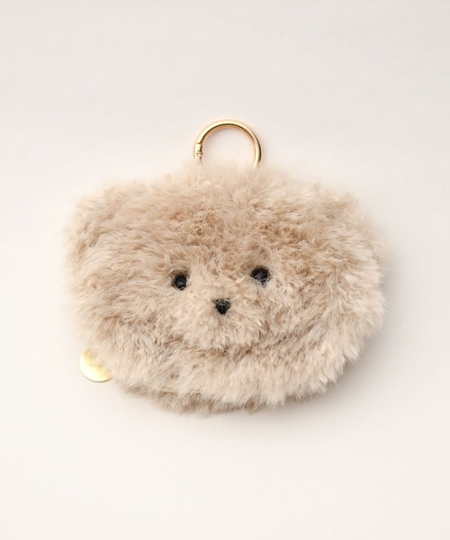 LAZY SUSAN（レイジースーザン）の「チャームポーチテディ　２５（ポーチ・レディース・ブラウン/ベージュ/ホワイト・FREE）」の11枚目の写真