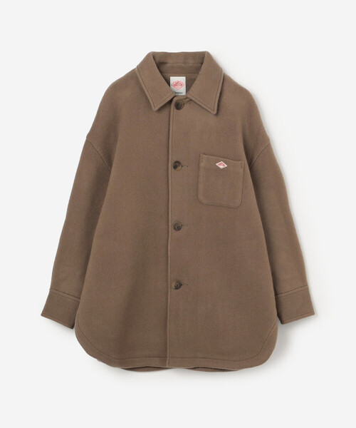 DANTON | ウールメルトン シャツブルゾン WOMEN（その他アウター