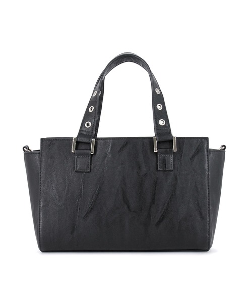 MURUA（ムルーア）の「MURUA(ムルーア)2WAYハンドバッグ MR-B1404 ベルトチャーム（ハンドバッグ・レディース・アイボリー/ブラック・FREE）」の18枚目の写真