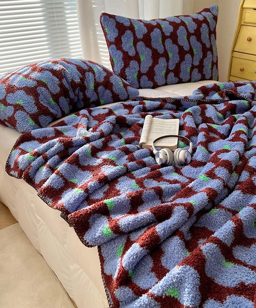 セール】北欧風ふわもこブランケット（ブランケット）｜aimoha