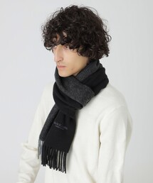 BLACK LABEL CRESTBRIDGE(ブラックレーベル・クレストブリッジ)のバイカラーソリッドマフラー(マフラー)