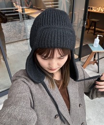 CIAOPANIC TYPY | 耳付きあったかニット帽(ニットキャップ/ビーニー)