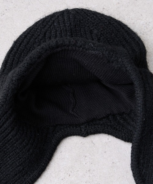 CIAOPANIC TYPY（チャオパニックティピー）の「耳付きあったかニット帽（ニットキャップ/ビーニー・レディース・グレー/オフホワイト/ブラック/ブラウン・ONE SIZE）」の10枚目の写真