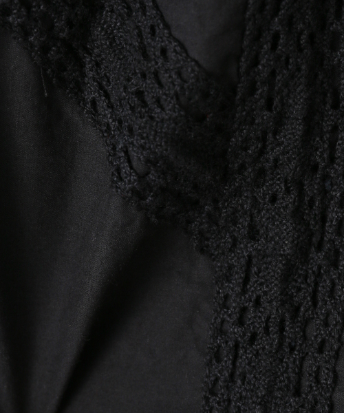 crinkle crinkle crinkle(クリンクルクリンクルクリンクル)の「【crinkle crinkle crinkle/クリンクルクリンクルクリンクル】 REBUILD APRON SK(スカート・レディース・ブラック/ホワイト・FREE)」の15枚目の写真