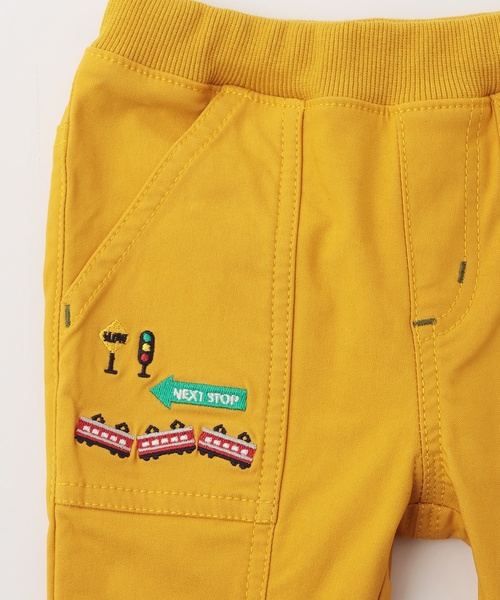 kladskap（クレードスコープ）の「電車裾折り返しロング丈ストレートパンツ（その他パンツ・キッズ・ネイビー/マスタード・120cm/80ｃｍ/90cm/100cm/110cm/130cm）」の7枚目の写真