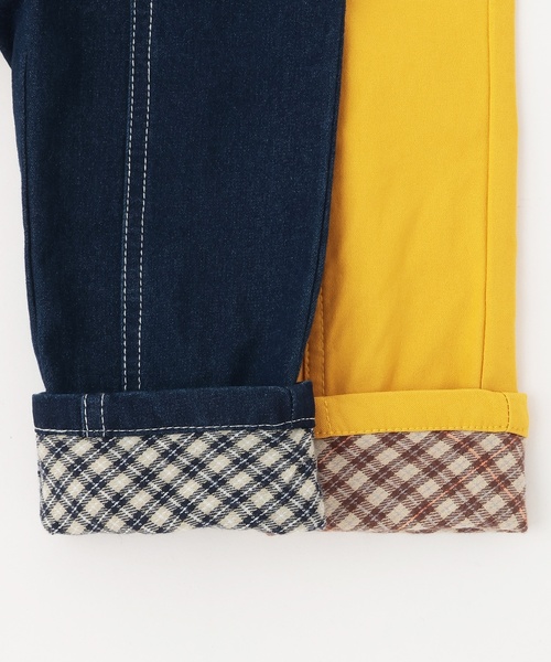 kladskap（クレードスコープ）の「電車裾折り返しロング丈ストレートパンツ（その他パンツ・キッズ・ネイビー/マスタード・120cm/80ｃｍ/90cm/100cm/110cm/130cm）」の10枚目の写真