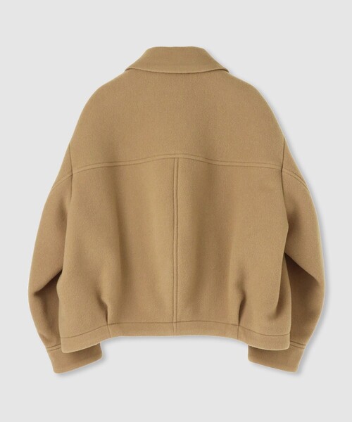 allureville（アルアバイル）の「ウールモッサステンカラーブルゾン（ブルゾン・レディース・ブラック/モカ・2）」の16枚目の写真