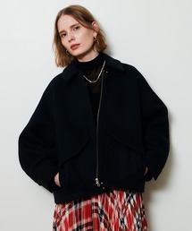allureville | ウールモッサステンカラーブルゾン(ブルゾン)