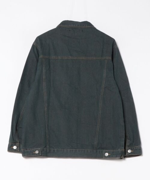 Ritzy(リッツィー)の「ヴィンテージ調のダークデニムジャケット(デニムジャケット・レディース・ブルー・M/L)」の10枚目の写真