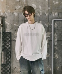 ILL'S（イルズ）の「ダメージ加工 ヘビーウェイトプリントT（Tシャツ/カットソー）」