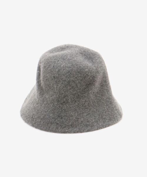 MAJESTIC LEGON（マジェスティックレゴン）の「シンプルウールハット（ハット・レディース・ブラック/グレー・FREE）」の5枚目の写真