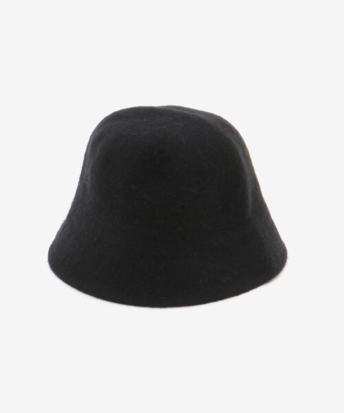 MAJESTIC LEGON（マジェスティックレゴン）の「シンプルウールハット（ハット・レディース・ブラック/グレー・FREE）」の6枚目の写真