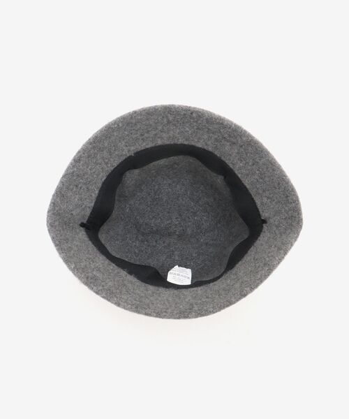 MAJESTIC LEGON（マジェスティックレゴン）の「シンプルウールハット（ハット・レディース・ブラック/グレー・FREE）」の8枚目の写真