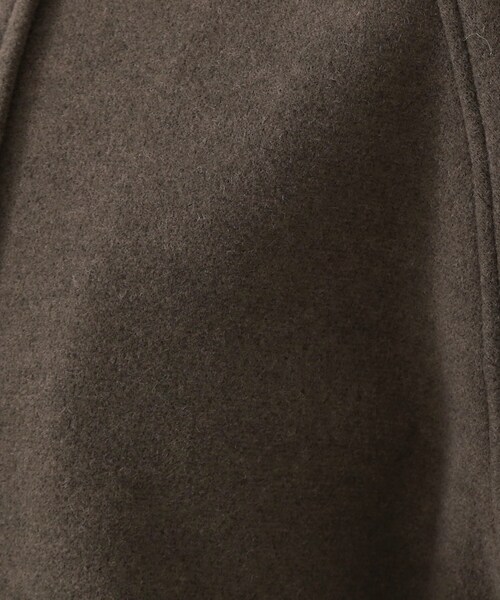 THE SHOP TK (ザ ショップ ティーケー )の「ジャージメルトンスタンドカラーコート(その他アウター・レディース・スミクロ/ブラウン系その他・12/13)」の7枚目の写真