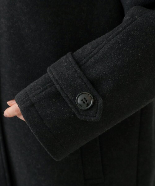 THE SHOP TK (ザ ショップ ティーケー )の「ジャージメルトンスタンドカラーコート(その他アウター・レディース・スミクロ/ブラウン系その他・12/13)」の18枚目の写真