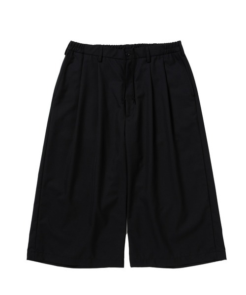 T/W Saxony Shin Cut Wide Easy Trousers（スラックス）｜COOTIE