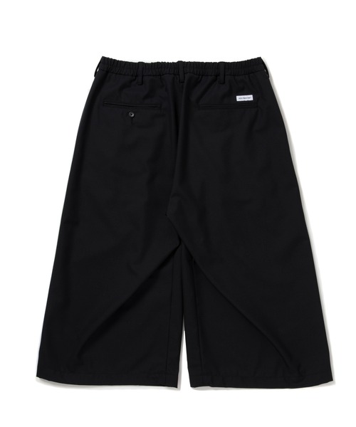 T/W Saxony Shin Cut Wide Easy Trousers（スラックス）｜COOTIE
