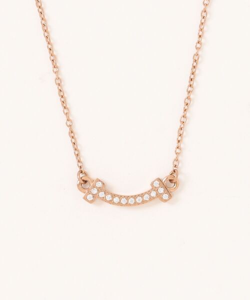 MINI T-smile necklace(リバーシブル仕様)/【ハワイアンジュエリー 
