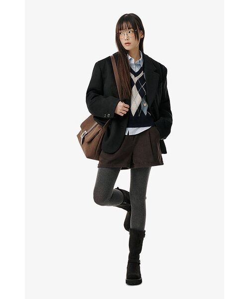 MUSINSA STANDARD WOMAN（ムシンサスタンダードウーマン）の「ウィメンズスリムフィットシャツ[スカイブルー]（シャツ/ブラウス・レディース・その他・LARGE/X-SMALL/SMALL/MEDIUM）」の3枚目の写真