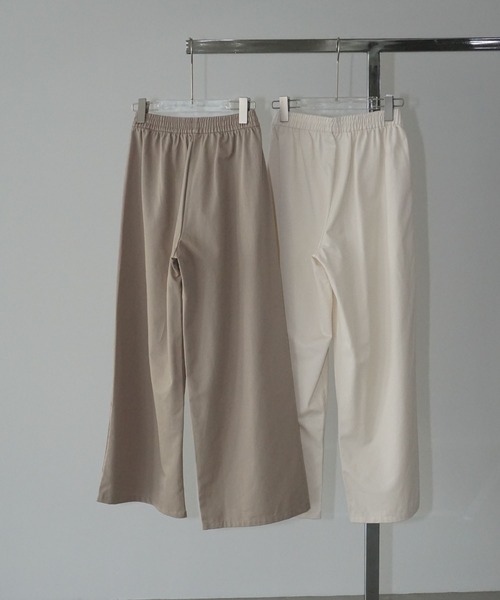 chuclla（チュクラ）の「タックボリュームイージーパンツ chw25a125（スラックス・レディース・ホワイト/ベージュ・M/S）」の22枚目の写真