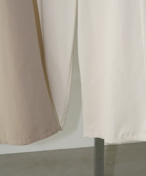 chuclla（チュクラ）の「タックボリュームイージーパンツ chw25a125（スラックス・レディース・ホワイト/ベージュ・M/S）」の4枚目の写真