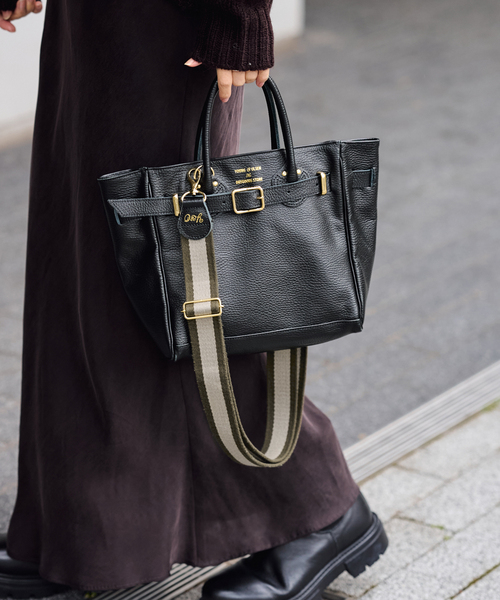 ≪追加≫YOUNG&OLSEN 別注ストラップ付きベルトバッグ（ショルダー