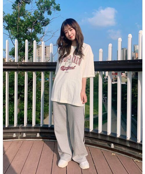 GAKKAI UNIONS(ガッカイユニオンズ)の「ワイドスウェットパンツグレー(スウェットパンツ・レディース・その他・SMALL/MEDIUM/LARGE)」の12枚目の写真