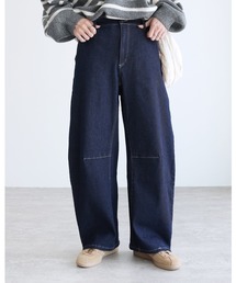 reca | ストレッチデニムカーブパンツ(デニムパンツ)